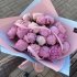 Монобукет із 19 рожевих півоній сорту Сара Бернар_1