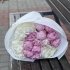 Дуобукет із рожевих голандських півоній та гортензій _0