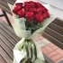 Букет із 15 особливих червоних троянд _2
